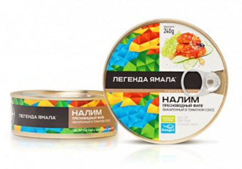 Налим обжаренный в томатном соусе, 240г