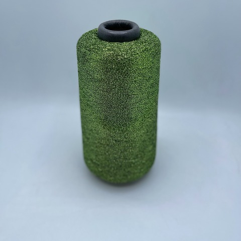 Sinflex (пр.Италия),F180 7500м / 100 гр.  60% вискоза, 40% люрекс , цвет-Зеленый(f885) , арт.25595