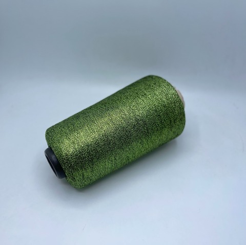 Sinflex (пр.Италия),F180 7500м / 100 гр.  60% вискоза, 40% люрекс , цвет-Зеленый(f885) , арт.25595