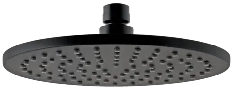 Remer 359MM30NOX Верхний душ с шарнирным соединением 30 см, цвет: черный матовый