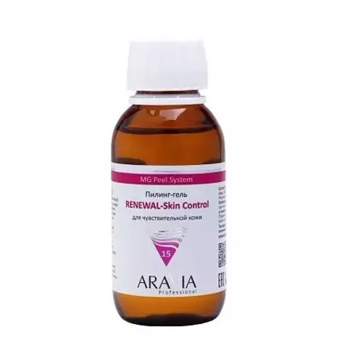 Пилинг-гель для чувствительной кожи RENEWAL-SKIN CONTROL, 100 мл ARAVIA Prof