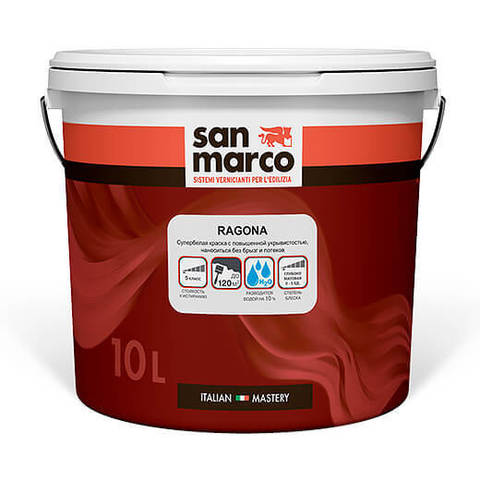 Матовая краска для потолков Ragona San Marco