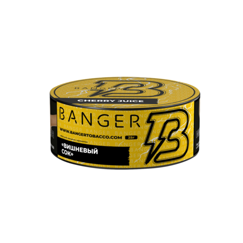 М. Табак для кальяна Banger Черри Джус (Вишневый сок), 25г.