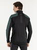 Мужской тренировочный лыжный костюм Moax Tauri Pro Hybrid Softshell зелено-черный - 5