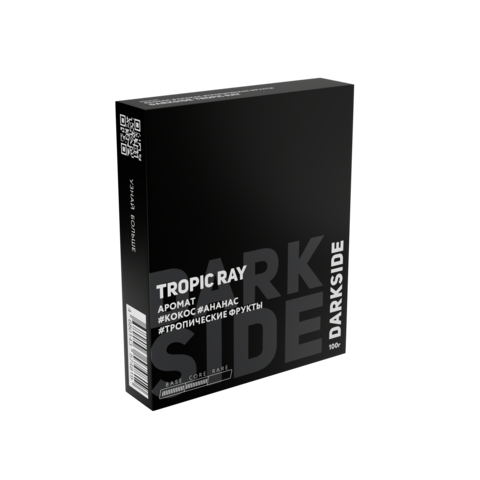 М. Табак для кальяна Dark Side "Тропик Рей" (Пина колада) 100гр