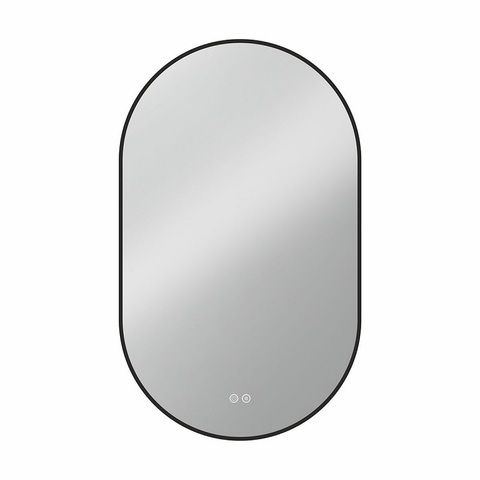 Vincea VLM-3AU900B-2 Зеркало для ванной комнаты с LED-подсветкой 500*900 мм с функцией антизапотевания (чёрный)