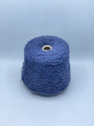 Loro Piana, Real Сhic, 320-250м, 10%Кашемир, 90%Меринос, Сине-серый,неоднотонный, 37822