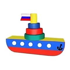 Детский игровой Пароход 5 эл.