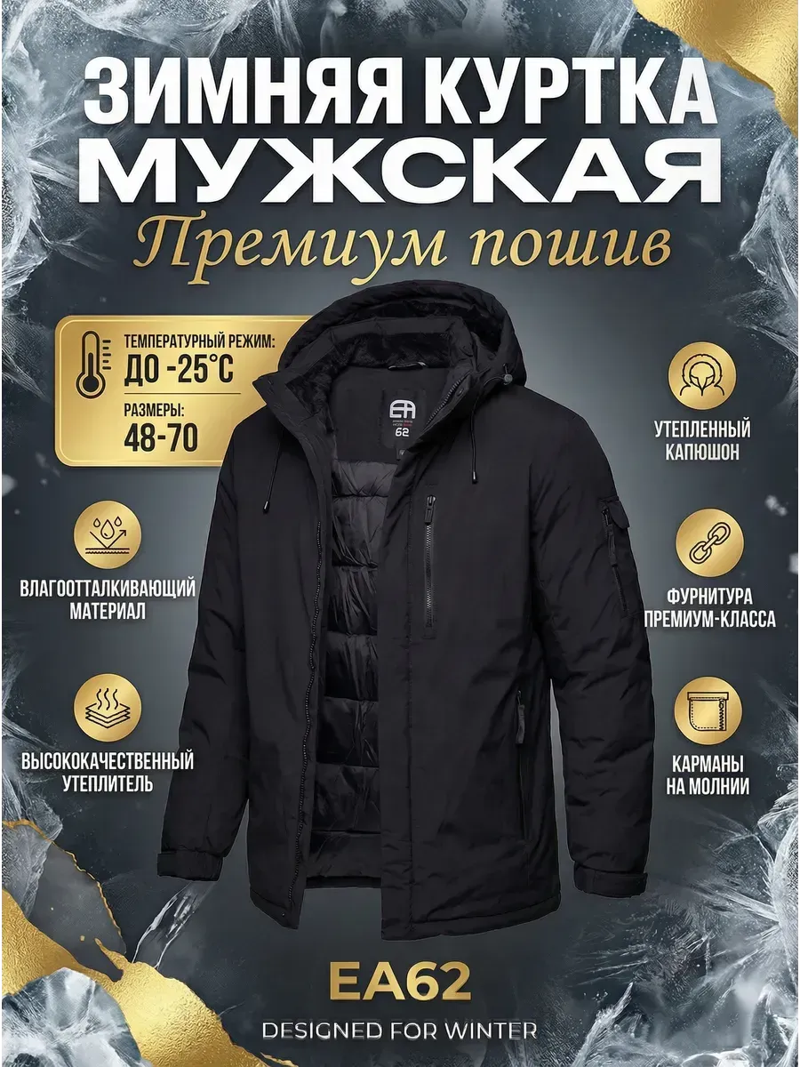 Куртка зимняя короткая