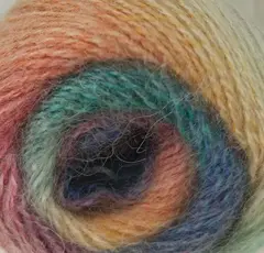 Mohair Delicate Colorflow Nako (5% мохер, 10% шерсть, 85% акрил, 100гр/500м)
