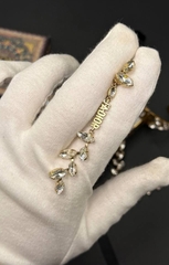 Серьги длинные style by DIOR в винтажном стиле