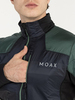 Мужской тренировочный лыжный костюм Moax Tauri Pro Hybrid Softshell зелено-черный - 6
