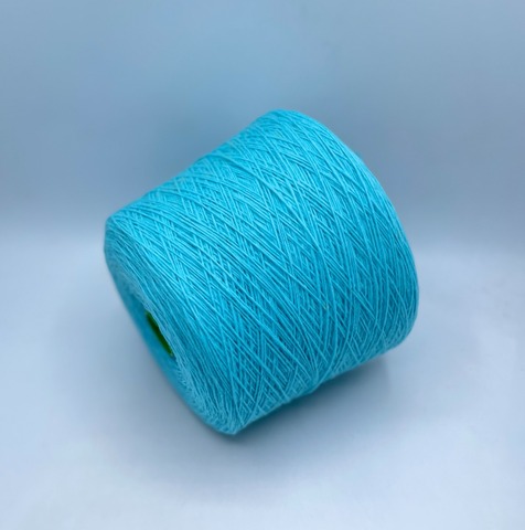 Бобинная пряжа (пр.Италия),art-Must baby merino 400м/100гр. 100% Ягненок, цвет-Голубая лазурь(749/316), арт.35099