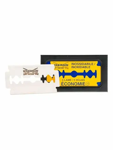 Лезвия для бритья классические двусторонние Wilkinson Sword Economic 5шт.