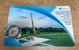 K16875 2021 25 рублей Космос 60 лет первого полета Буклет открытка K16875 2021 25 рублей Космос 60 лет первого полета Буклет открытка