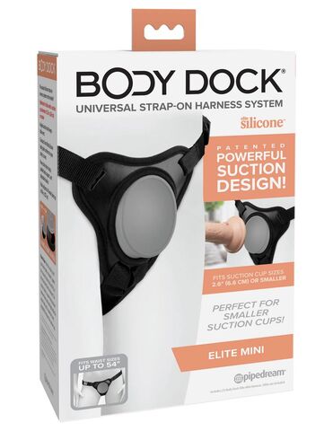 Страпон-система с ремнями Body Dock Elite Mini