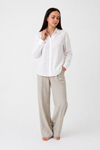Рубашка Linen белая