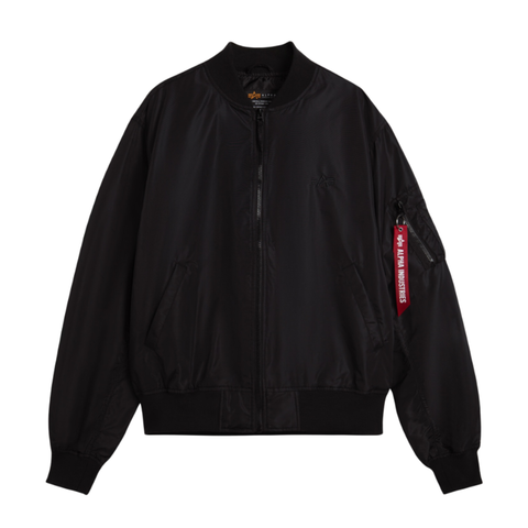 Бомбер Alpha Industries Logo L-2B Hunter Relaxed Black (Черный)