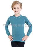 Комплект термобелья из шерсти мериноса Norveg Soft Blue детский