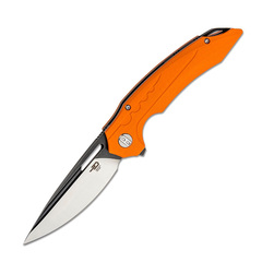 Фото Складной нож Bestech Ornetta, сталь D2, рукоять оранжевая G10