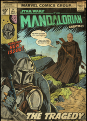 Постер  "Star Wars: Mandalorian. Chapter 14 "The Tragedy"