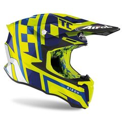 Кроссовый шлем Airoh Twist 2.0 TC21 кислотный размер L (59-60)