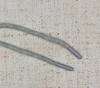 Шнур, L 138 см, ш. 5 мм, серый меланж