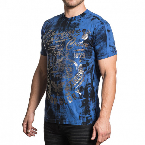 Xtreme Couture | Футболка мужская RACER GLORY X1704 от Affliction левый бок
