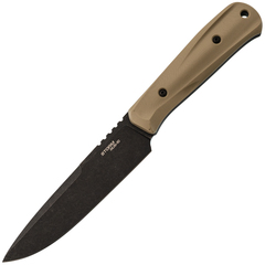 Фото Походный нож Special Knives Storm, сталь AUS-10, рукоять G10, песочный