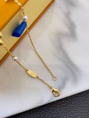 Колье LV с подвесками коллекция Louisette Signature lux