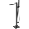 BelBagno Luce LUC-FMT-NERO Смеситель для ванны напольный, цвет: чёрный