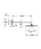 GROHE Rainshower F 26259000 Душ верхний с кронштейном