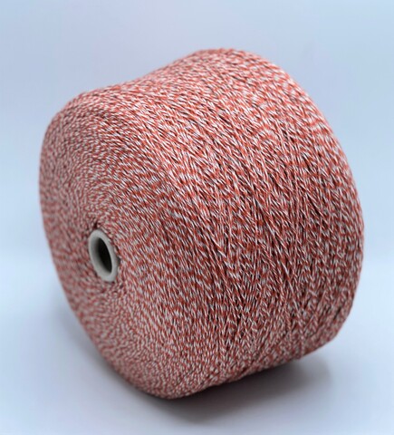 New Mill (пр.Италия),art- VELOX MOULINE 4/1450 363м/100гр,40% меринос, 10% кашемир, 25% вискоза, 25% РА. цвет-Оранжевый+серый+молочный, арт.19799