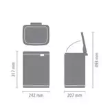 Мусорный бак Brabantia (7л) BO, артикул 222924, производитель - Brabantia, фото 21