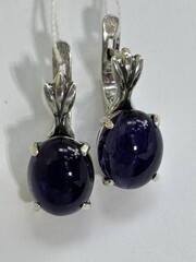 Перси (серьги из серебра)