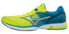 Mizuno Wave Emperor 3 кроссовки для бега мужские желтые-голубые - 4