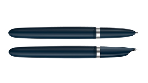 Ручка перьевая Parker 51 Core, Midnight Blue CT, M (2123502)