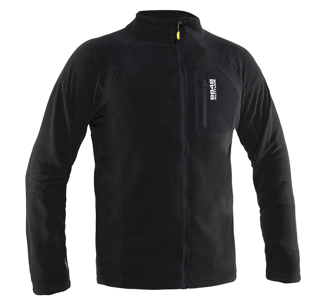 Толстовка 8848 Altitude HOLLOW MICRO мужская BLACK - 2
