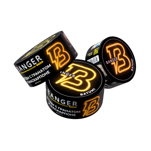М. Табак для кальяна Banger  Батуми (Ягоды, гранат, маскарпоне) 25 гр.