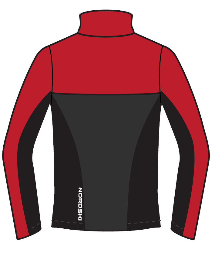 Nordski Active лыжный костюм мужской черный-красный - 18