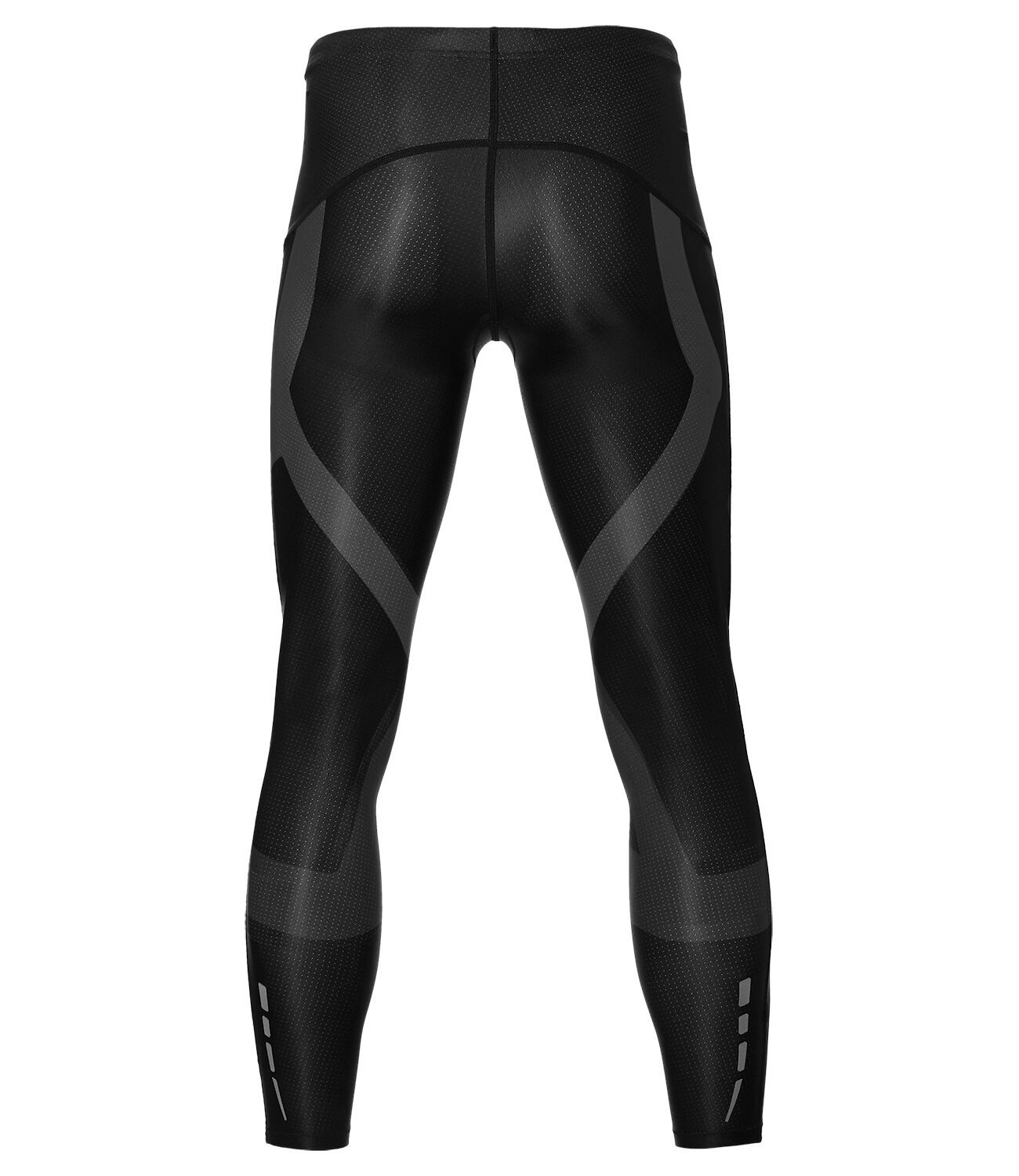 Беговые тайтсы мужские Asics Finish Advantage черные - 2