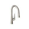 Hansgrohe Talis M51 72813800 Смеситель для кухни с выдвижным изливом и лейкой