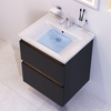 Am.Pm M85AFHX0552BM X-Joy. База под раковину. подвесная. 55 см. 2 ящика. черный матовый