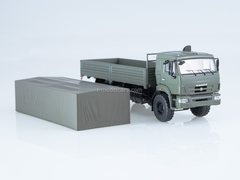 KAMAZ-43118 flatbed with awning khaki 1:43 Start Scale Models (SSM)