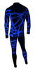 Olly Bright лыжный комбинезон black/blue - 1
