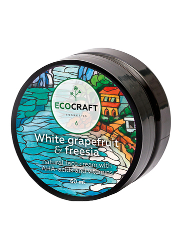 ECOCRAFT Крем для лица с витаминами и АНА-кислотами для жирной и комбинированной кожи 