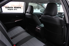 Чехлы на Toyota Camry 2012–2018 г.в.