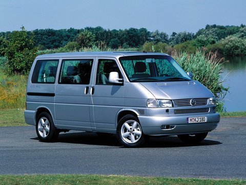 Чехлы на Volkswagen T4 микроавтобус Multivan / Caravelle / Transporter 1990–2003 г.в.