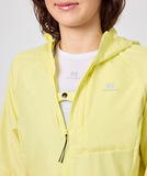 Женский беговой костюм с капюшоном Nordski Easy Run Pro Light Yellow/Black