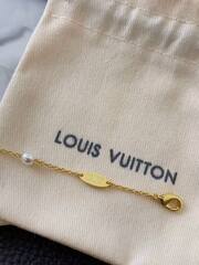Колье LV с подвесками коллекция Louisette Signature lux